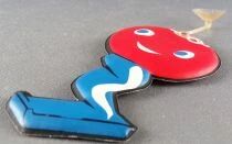 Shuss (Olympic Games Mascott Grenoble 1968) - Flat Figure with Suction