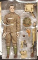 Sideshow Toy - Bayonets & Barbed Wire - British Lewis Gunner, 1st Battalion Lancashire Fusiliers, 29th Division