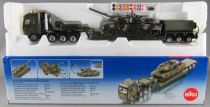 Siku 1872 HO 1:87 Heavy Haulage Military Transporter Man Truck Trailer with Leopard Tank Lightning Boxed 2