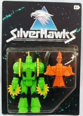 Silverhawks - Buzzsaw & Shredator (carte noire)