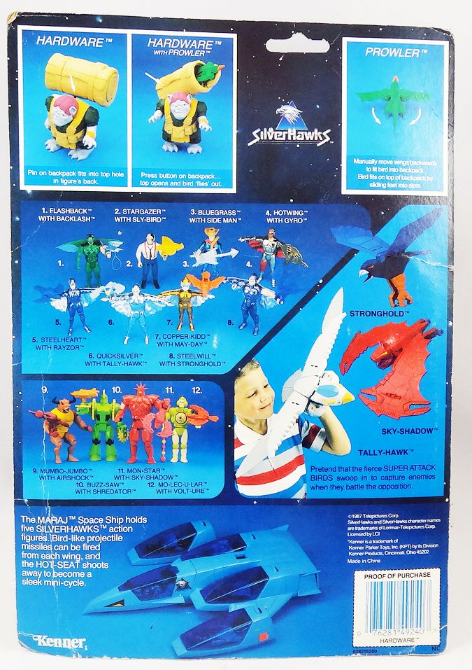 Silverhawks - Kenner - Sky Shadow (mint in box)