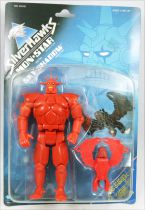 Silverhawks - Kenner - Mon*Star & Sky-Shadow (Blue card)