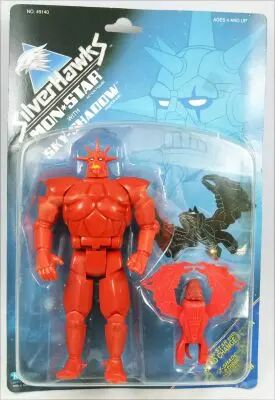Silverhawks - Kenner - Mon*Star & Sky-Shadow (carte bleue)