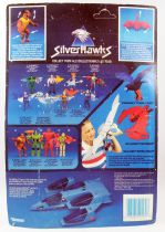 Silverhawks - Kenner - Mumbo-Jumbo & Airshock (Blue card)