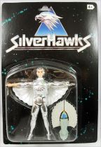 Silverhawks - Kenner - Quicksilver & Tally-Hawk (Black card)
