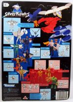 Silverhawks - Kenner - Stargazer & Sly Bird (carte noire)