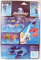 Silverhawks - Kenner - Steelwill & Laser Spark (Blue card)