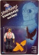Silverhawks - Stargazer & Sly-Bird (Blue card)
