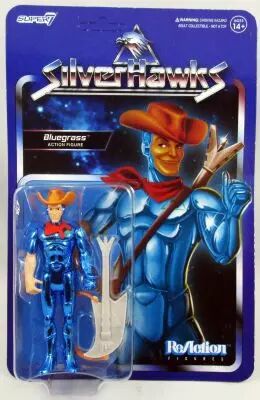 Silverhawks - Super7 ReAction Figures - Bluegrass & Side Man