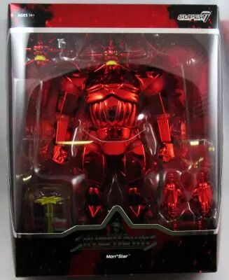 Silverhawks - Super7 Ultimates Figures - Armored Mon*Star & Sky-Shadow (Metallic Version)