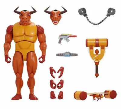 Figurines Super7 Ultimates - Silverhawks : Mumbo Jumbo & Airshock - NEUF