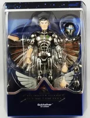 Silverhawks - Super7 Ultimates Figures - Quicksilver & Tally-Hawk (Toy Color Version)