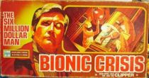 Six Million Dollar Man - Clipper Board Game - Bionic Crisis