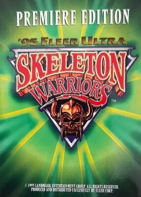 Skeleton Warriors - Fleer Ultra - Set quasi complet de trading cards avec subsets - Landmark Entertainment 1995
