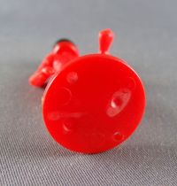 Slot - 50 mm Figure - Red Driver with Full Helmet and Articulated Arms