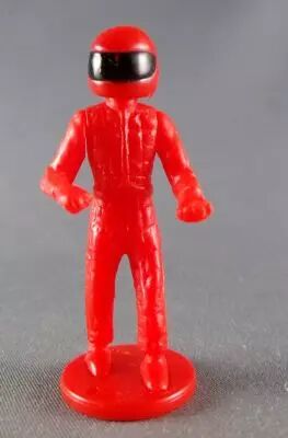 Slot - Figurine 50 mm - Pilote Rouge avec Casque Int�gral Bras Articul�s