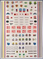 Slot Car - Decals Sheet 1:32 