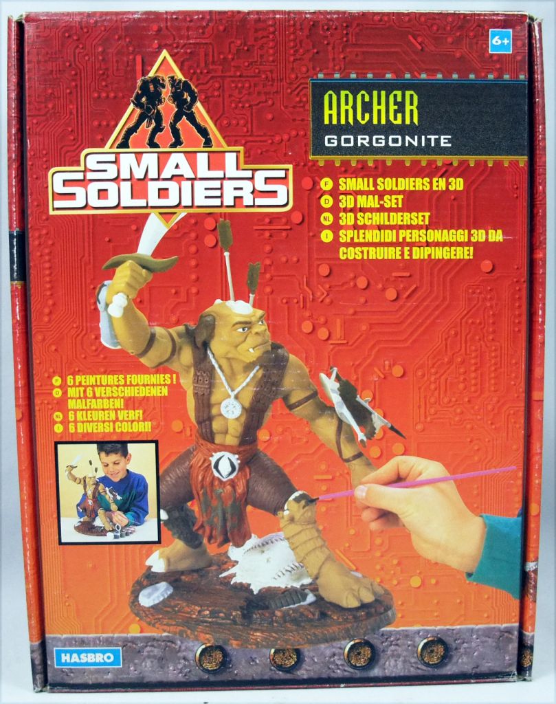Hasbro 1998 Small Soldiers Archer 3D Model Paint Kit 