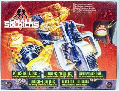 Small Soldiers - Kenner - Moto Power Drill Cycle & Scratch-it
