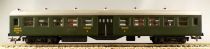 SMCF 485 Ho Sncf Large Suburb 1st Class Plastic Coach Amyi 75735 Green Interior Fittings Mint in Box