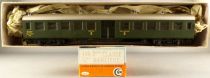 SMCF 486 Ho Sncf Large Suburb 2nd Class Plastic Coach Bmyi 75721 Green Interior Fittings Mint in Box