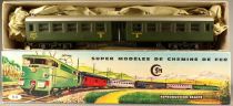 SMCF 486 Ho Sncf Voiture Plastique Grande Banlieue 2° Classe Bmyi 75721 Aménagée Boite