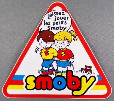 Smoby - Autocollant - Laissez Jouer les Petits Smoby