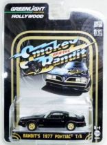 Smokey and the Bandit - Bandit\'s 1977 Pontiac (métal 1:64ème) - Greenlight Hollywood