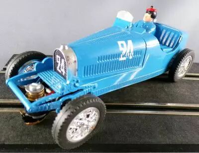Smp Carrera Universal 40486 - Bugatti Type 35 Oldtimer Azur Bleu #24 no Box 1:32 2