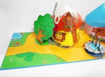 Smurf Pop-up Diorama - Smurf\'s Village (loose)