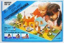 Smurf Pop-up Diorama - Smurf\'s Village (loose)