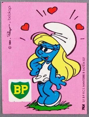 Smurfs - BP Sticker -  Smurfette