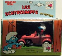 Smurfs - Die-Cast vehicule Esci - Smurf Pink Hot Road (Mint in Box)