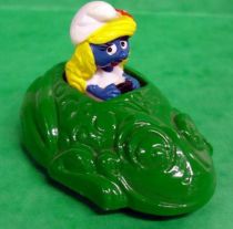 Smurfs - Die-Cast vehicule Esci - Smurfette green frog car (Loose)