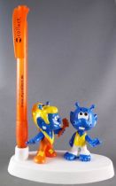 Sniks - Bully Series #2 1980 - Pen Holder Desk Mechandising Snikes & Jocker-Snick on White Bas Mint in Box
