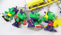 Sniks - Bully Series #2 1980 - Store Display of 10 Keychains/Figures