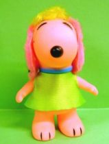 Snoopy - 6inches Vinyl Figure - Belle with green dress (rose ears)