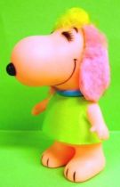 Snoopy - 6inches Vinyl Figure - Belle with green dress (rose ears)