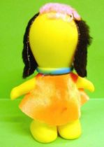 Snoopy - 6inches Vinyl Figure - Belle with orange dress (black ears)