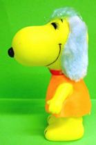 Snoopy - 6inches Vinyl Figure - Belle with orange dress (blue ears)