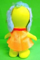 Snoopy - 6inches Vinyl Figure - Belle with orange dress (blue ears)