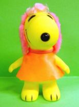 Snoopy - 6inches Vinyl Figure - Belle with orange dress (rose ears)