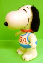 Snoopy - 6inches Vinyl Figure - Snoopy with \\\'\\\'NBA\\\'\\\' blue T-shirt