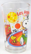 Snoopy - Amora Mustard glass - Snoopy\'s years