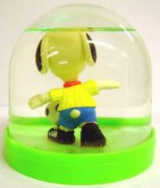 Snoopy - Comic Spain Snow Dome - Snoopy Soccer Player (Yellow  T-shirt)