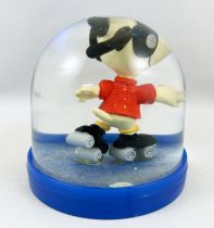 Snoopy - Comics Spain Snow Dome - Snoopy with Roller