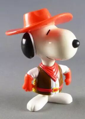 Snoopy - Figurine articul�e Premium McDonald - Snoopy Texas