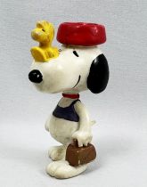 Snoopy - Figurine PVC - Snoopy et Woodstock partent en voyage