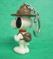 Snoopy - Figurine PVC Plastoy - Snoopy Scout (Porte-clés)