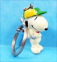 Snoopy - Figurine PVC Porte clé - Snoopy Golfeur